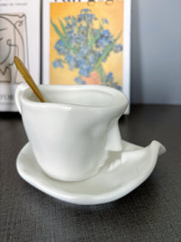 【HTPottery】Handmade shaped mugs