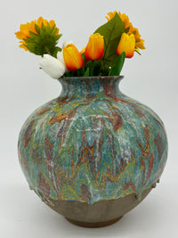 【HTPottery】Hand-kiln collection glazed vase