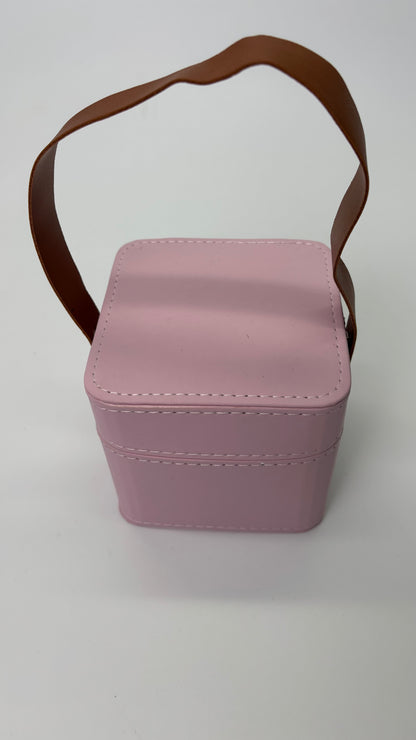 Pink Ceramic Pet Urn in Handbag Shape – Sweet Tribute for Pet Memories