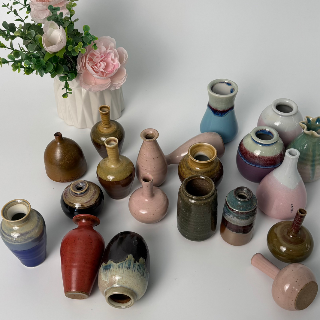 Mini Ceramic Vase – Unique & Cute Handmade Décor